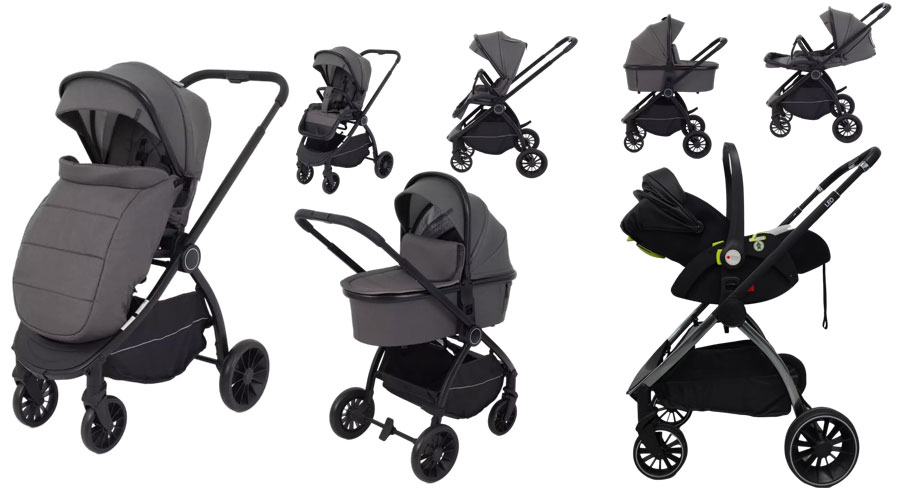 Inovação revolucionaria! Travel System 3 em 1 carrinho de bebê lidera uma nova era de carrinhos